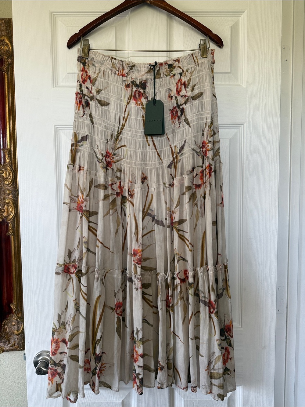 NWT AllSaints Floral Ellie Dorada Skirt / Dress, size US6